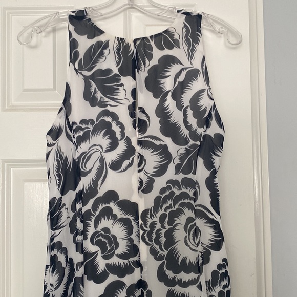 Navy and white light weight midi ann Taylor - Picture 3 of 6